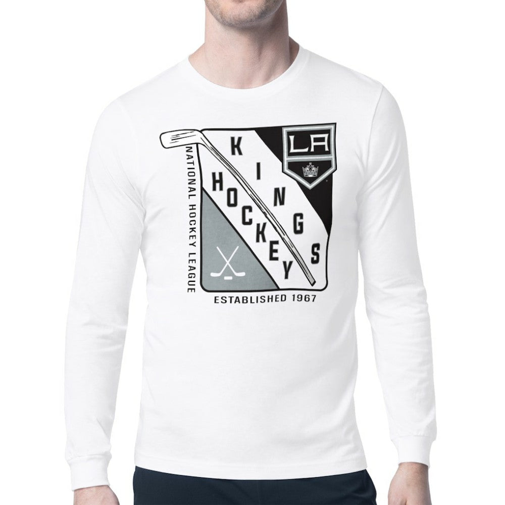 Los Angeles Kings Starter Shield Long Sleeve Graphic T-Shirt - NHL T-shirts