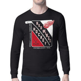 Detroit Red Wings Starter Shield Long Sleeve Graphic T-Shirt - NHL T-shirts