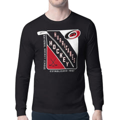 Carolina Hurricanes Starter Shield Long Sleeve Graphic T-Shirt - NHL T-shirts