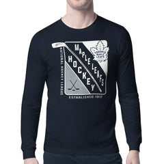 Toronto Maple Leafs Starter Shield Long Sleeve Graphic T-Shirt - NHL T-shirts