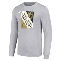 Vegas Golden Knights Starter Shield Long Sleeve Graphic T-Shirt - NHL T-shirts