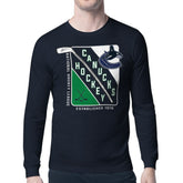 Vancouver Canucks Starter Shield Long Sleeve Graphic T-Shirt - NHL T-shirts