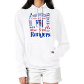 New York Rangers G-III 4Her by Carl Banks Women's Collage Team Graphic Tri-Blend Fleece Pullover Hoodie - NHL Hoodies