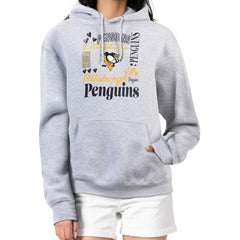 Pittsburgh Penguins G-III 4Her by Carl Banks Women's Collage Team Graphic Tri-Blend Fleece Pullover Hoodie - NHL Hoodies