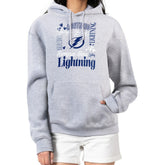 Tampa Bay Lightning G-III 4Her by Carl Banks Women's Collage Team Graphic Tri-Blend Fleece Pullover Hoodie - NHL Hoodies
