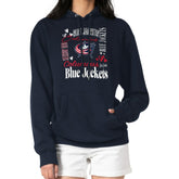 Columbus Blue Jackets G-III 4Her by Carl Banks Women's Collage Team Graphic Tri-Blend Fleece Pullover Hoodie - NHL Hoodies