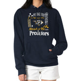 Nashville Predators G-III 4Her by Carl Banks Women's Collage Team Graphic Tri-Blend Fleece Pullover Hoodie - NHL Hoodies