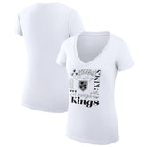 Los Angeles Kings G-III 4Her by Carl Banks Women's Super-Slim Fit Lightweight Collage Team Graphic T-Shirt - NHL T-shirts