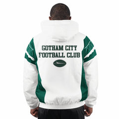 New York Jets Starter Gotham City Half-Zip Hoodie Jacket | NFL New