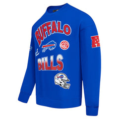 Buffalo Bills Pro Standard Turn It Up Drop Shoulder Pullover Sweatshirt | NFL Discount