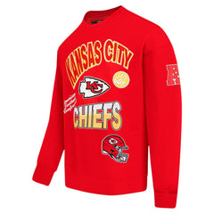 Kansas City Chiefs Pro Standard Turn It Up Drop Shoulder Pullover Sweatshirt | NFL Online