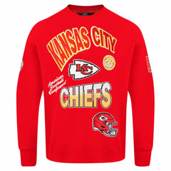 Kansas City Chiefs Pro Standard Turn It Up Drop Shoulder Pullover Sweatshirt | NFL Online
