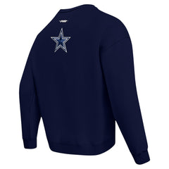 Dallas Cowboys Pro Standard Turn It Up Drop Shoulder Pullover Sweatshirt | NFL Near me