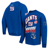 New York Giants Pro Standard Turn It Up Drop Shoulder Pullover Sweatshirt | NFL Near me