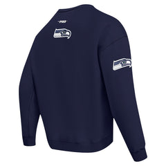 Seattle Seahawks Pro Standard Turn It Up Drop Shoulder Pullover Sweatshirt | NFL Outlet