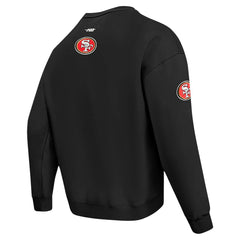 San Francisco 49ers Pro Standard Turn It Up Drop Shoulder Pullover Sweatshirt | NFL US