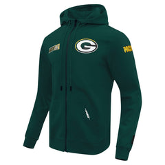 Green Bay Packers Pro Standard Split Logo Double Knit Full-Zip Hoodie | NFL On sale