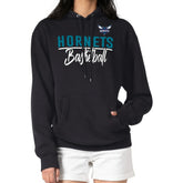 Black Charlotte Hornets G-III 4Her by Carl Banks Women's Graphics Fleece Pullover Hoodie | NBA