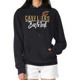 Black Cleveland Cavaliers G-III 4Her by Carl Banks Women's Graphics Fleece Pullover Hoodie sale | NBA