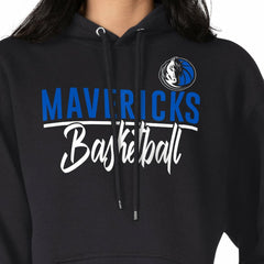Black Dallas Mavericks G-III 4Her by Carl Banks Women's Graphics Fleece Pullover Hoodie sale | NBA