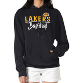 Black Los Angeles Lakers G-III 4Her by Carl Banks Women's Graphics Fleece Pullover Hoodie | NBA