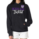 Black Sacramento Kings G-III 4Her by Carl Banks Women's Graphics Fleece Pullover Hoodie | NBA