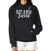 Black San Antonio Spurs G-III 4Her by Carl Banks Women's Graphics Fleece Pullover Hoodie | NBA