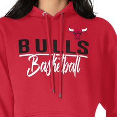 Red Chicago Bulls G-III 4Her by Carl Banks Women's Graphics Fleece Pullover Hoodie sale | NBA