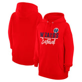 Red Washington Wizards G-III 4Her by Carl Banks Women's Graphics Fleece Pullover Hoodie | NBA