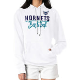 White Charlotte Hornets G-III 4Her by Carl Banks Women's Graphics Fleece Pullover Hoodie | NBA