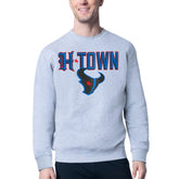 Houston Texans Starter H-Town Graphic Fleece Pullover Sweatshirt | NFL New