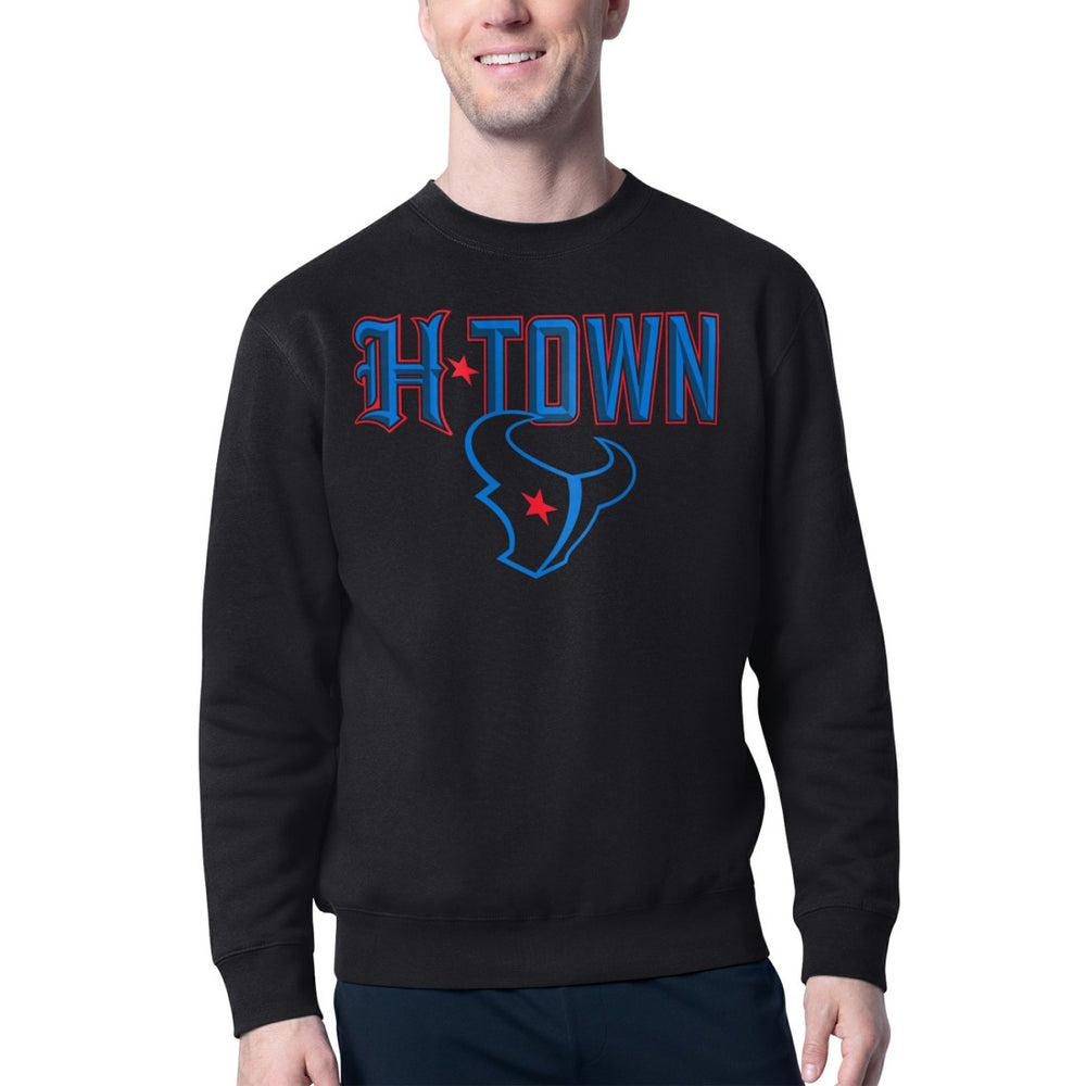 Houston Texans Starter H-Town Graphic Fleece Pullover Sweatshirt | NFL US
