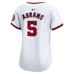 CJ Abrams Washington Nationals Nike Women's Home Limited Player Jersey – White - MLB Jerseys