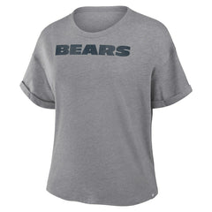 Chicago Bears Women's Swing Pass Tri-Blend Boxy T-Shirt | NFL Near me