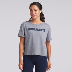Chicago Bears Women's Swing Pass Tri-Blend Boxy T-Shirt | NFL Near me