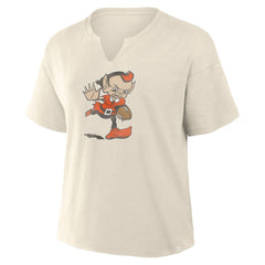 Cleveland Browns Women's Trick Play Slub Boxy T-Shirt | NFL Near me