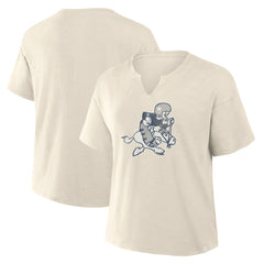 Dallas Cowboys Women's Trick Play Slub Boxy T-Shirt | NFL Outlet