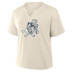 Dallas Cowboys Women's Trick Play Slub Boxy T-Shirt | NFL Outlet