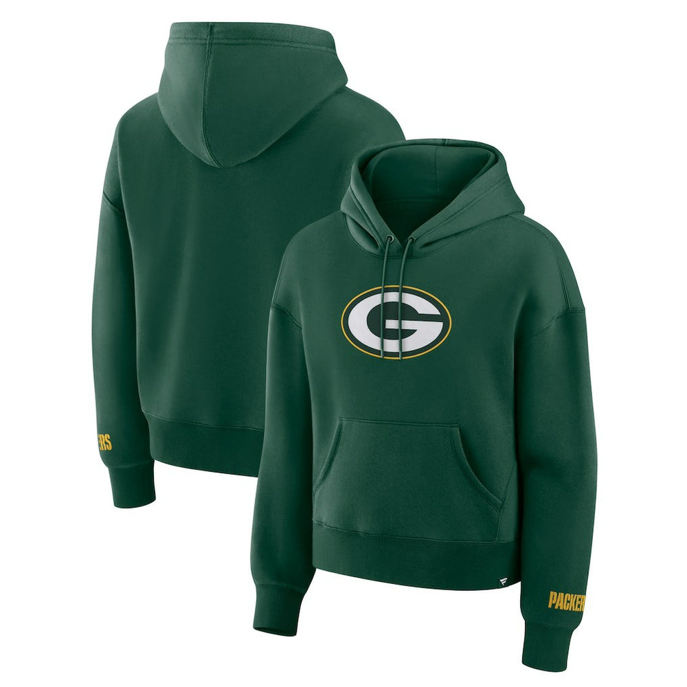 Green Bay Packers Women's Legacy Fleece Pullover Hoodie | NFL Outlet