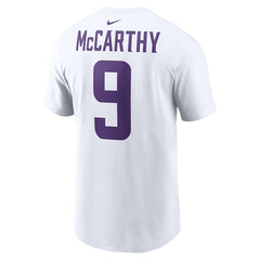 Minnesota Vikings J.J. McCarthy Player Name & Number T-Shirt | NFL Near me