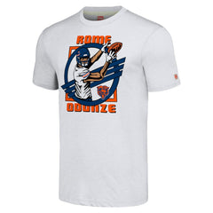 Chicago Bears Rome Odunze Homage Unisex Caricature Player Tri-Blend T-Shirt | NFL New