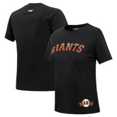 San Francisco Giants Pro Standard Women's Rhinestone Slim Fit T-Shirt - MLB T-shirts