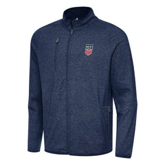 USWNT Antigua Hold-Up Tri-Blend Full-Zip Jacket