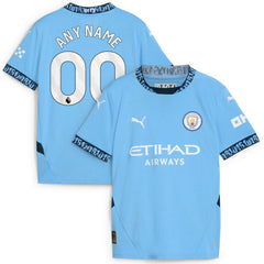 Manchester City Youth 2024/25 Home Replica Custom Jersey