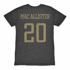 Alexis Mac Allister Argentina National Team 1863FC Player Retro Tri-Blend T-Shirt