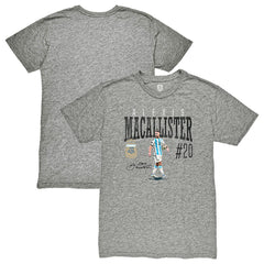 Alexis Mac Allister Argentina National Team 1863FC Snapshot Tri-Blend T-Shirt