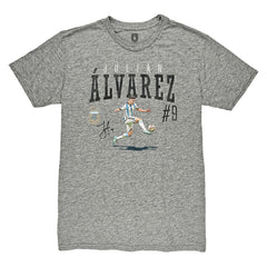 Julián Álvarez Argentina National Team 1863FC Snapshot Tri-Blend T-Shirt