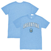 Argentina National Team 1863FC Retro Wordmark Tri-Blend T-Shirt