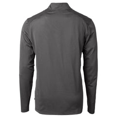 Carolina Panthers Cutter & Buck Virtue Eco Pique Micro Stripe Recycled Quarter-Zip Jacket | NFL Discount
