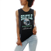 Seattle Seahawks Gameday Couture Women's Preseason Opener Racerback Tank Top | NFL New